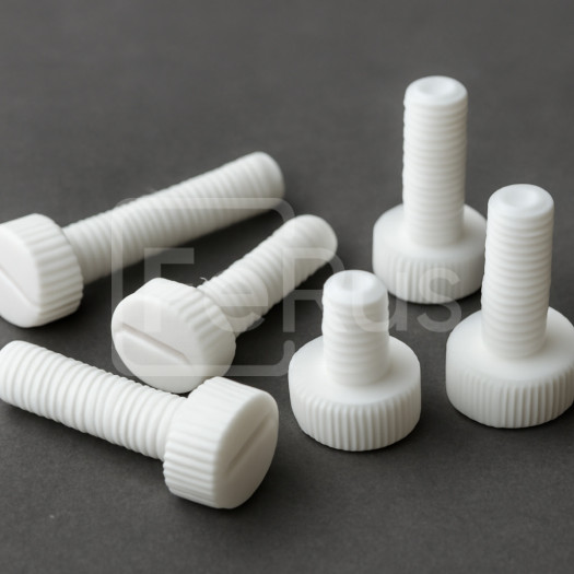 Винт полипропиленовый М63 шаг резьбы 5,8 мм PP-H ГОСТ 32415-2013